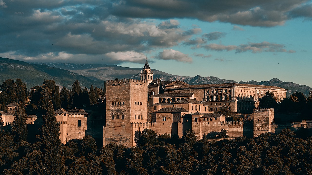 Fotogalerie Granada Alhambra Burg Ansichten Perspektiven