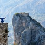 altea.me FotoGalerie-Sehenswürdigkeiten Marina Baixa - Castell Abgrund