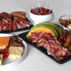 Fotogalerie spanische Tapas Fotos der kunstvollen Häppchen zu Wein und Bier an der Costa Blanca