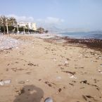 Altea Costa Blanca Orkan Spanien Strand Sturm Gloria Januar 2020 31