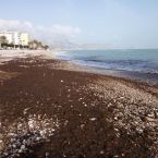Altea Costa Blanca Orkan Spanien Strand Sturm Gloria Januar 2020 32
