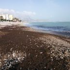Altea Strand Costa Blanca Richtung Albir Sturm Gloria 05